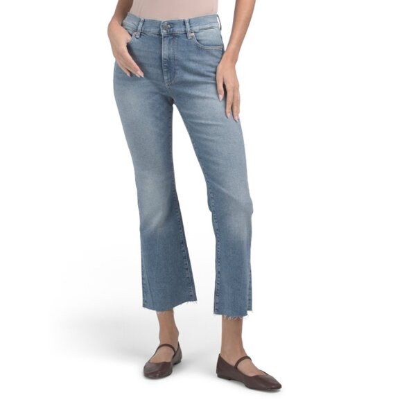 DL1961 Aged Denim Bridget Bootcut High Rise Instaculpt Jeans